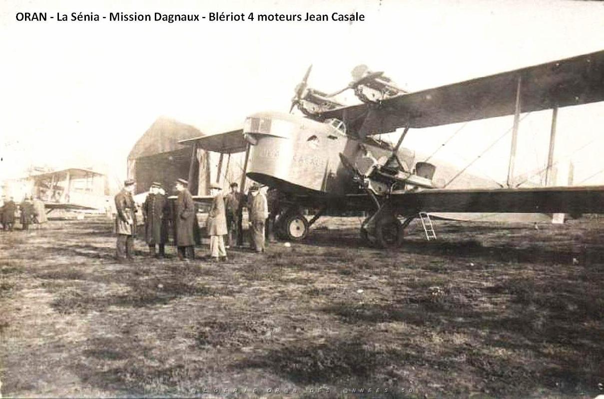 Oran- SDV- 7132- La Senia- Bleriot 4 moteurs Jean Casale-Mission Dagnaux 01.jpg